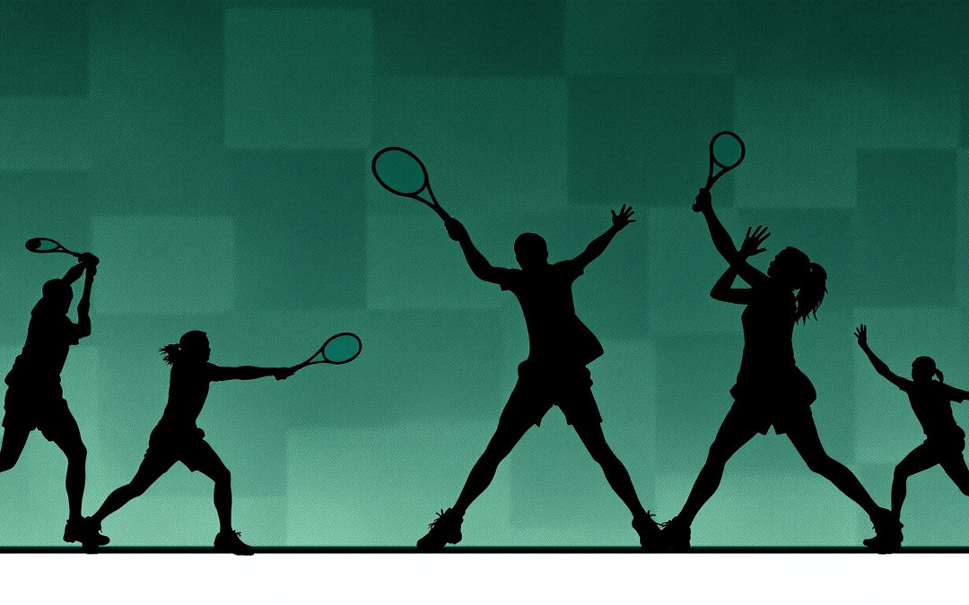 Tennisslag i krydsord
